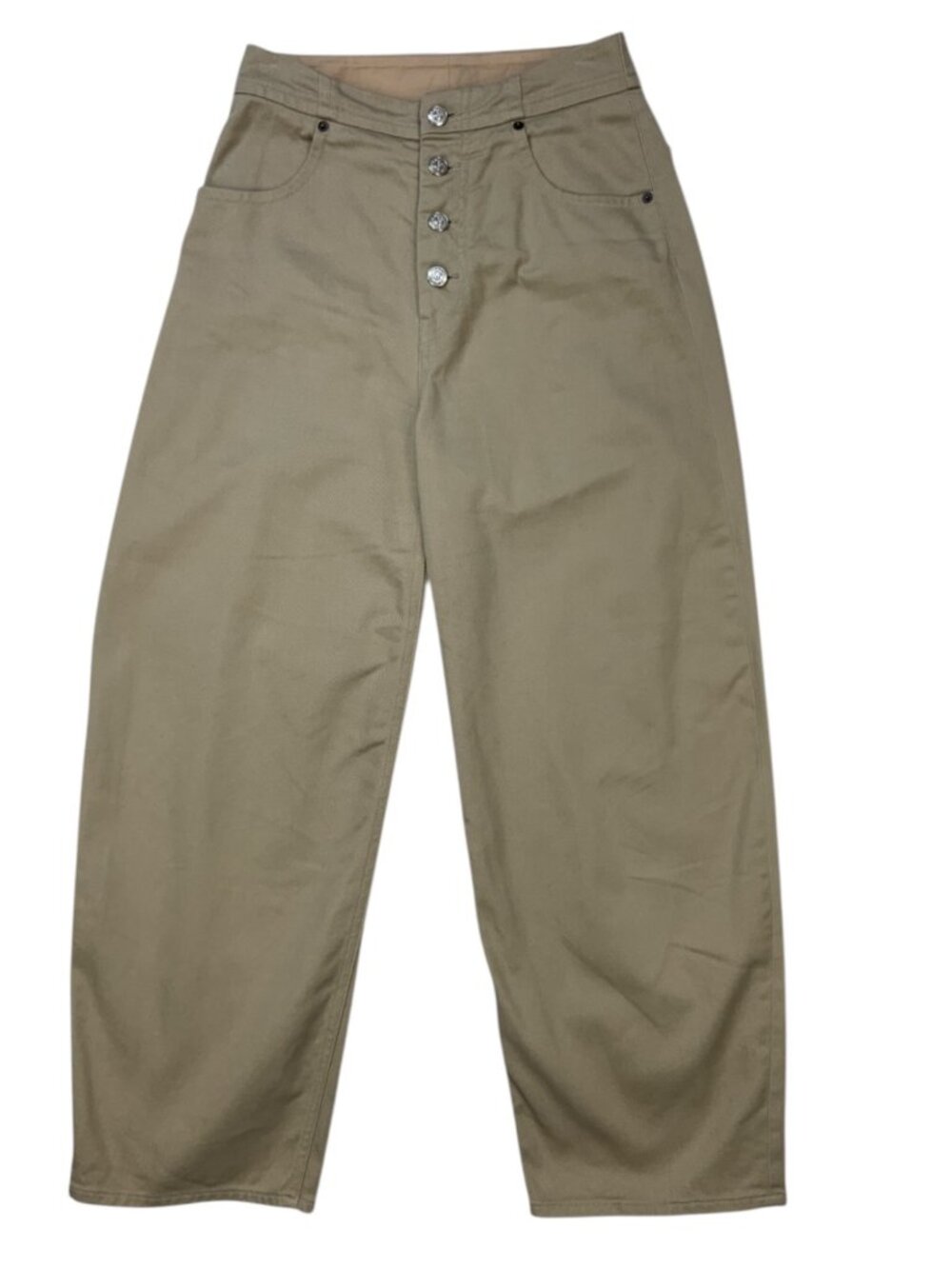 MM6 Maison Margiela Barrel Straight Leg Pant 40 S Khaki